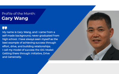 Profile of the Month: September – Gary Wang