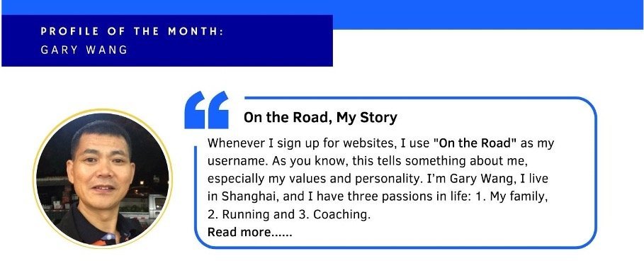 Profile of the Month: May – Gary Wang